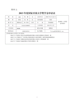 國家開放大學(xué)獎學(xué)金申請