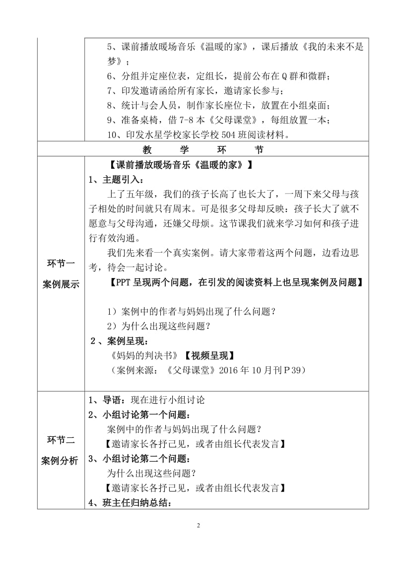 大沥镇家长学校“案例教学”教案_第2页