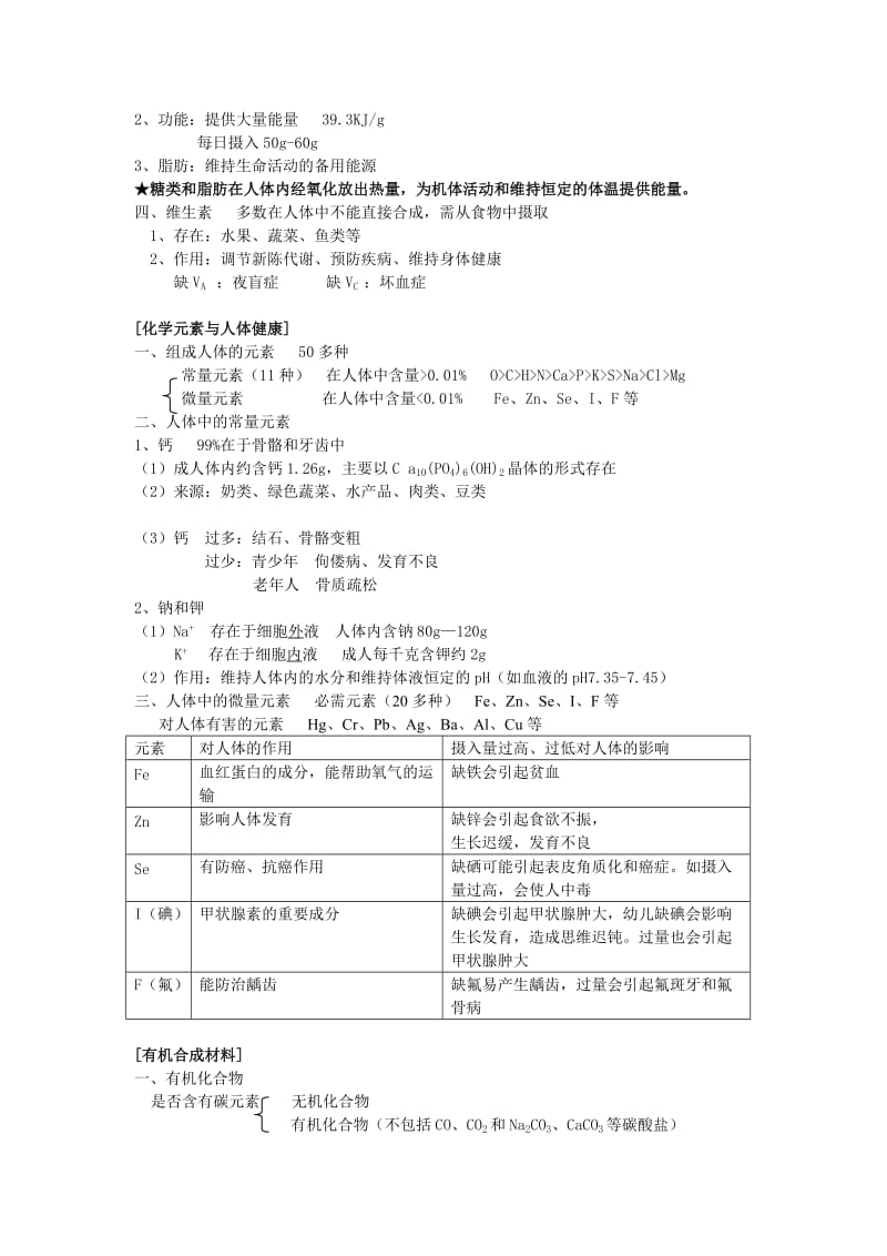 初中化学第十二单元知识点_第2页