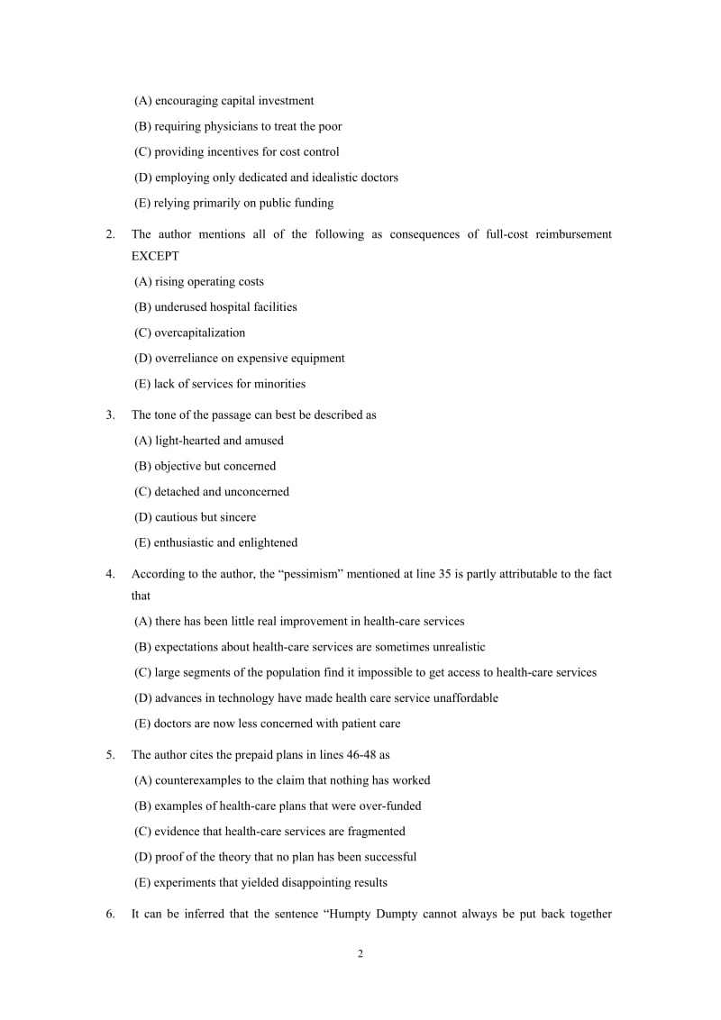 华中科技大学2014年考博英语-真题-答案_第2页