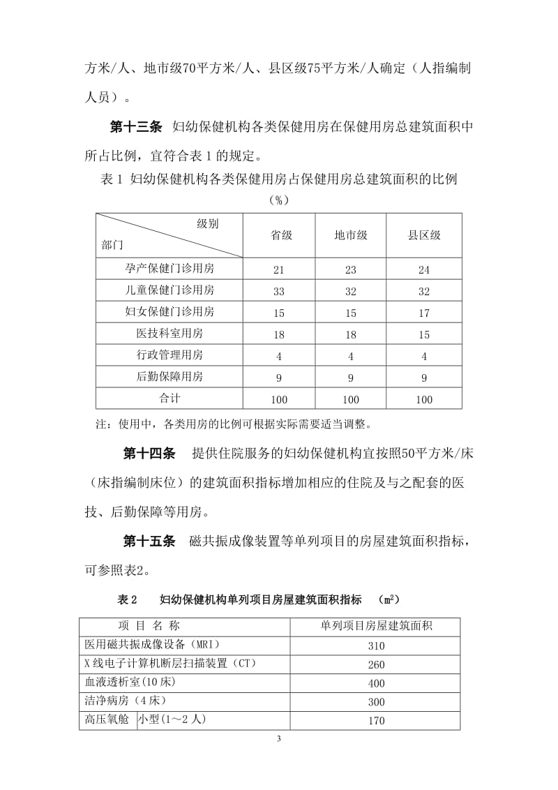 妇幼保健机构建设标准_第3页