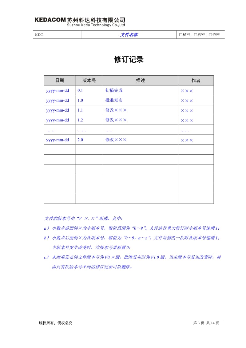 产品测试方案模板_第3页