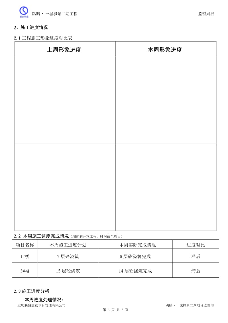 监理周报样本_第3页