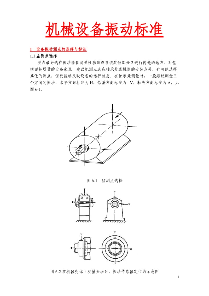 机械设备振动标准_第1页