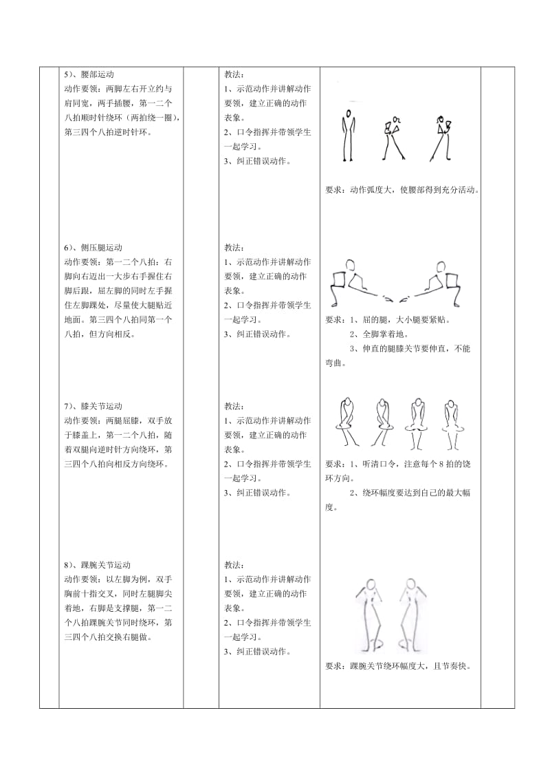 第三套广播体操《舞动青春》教案_第3页