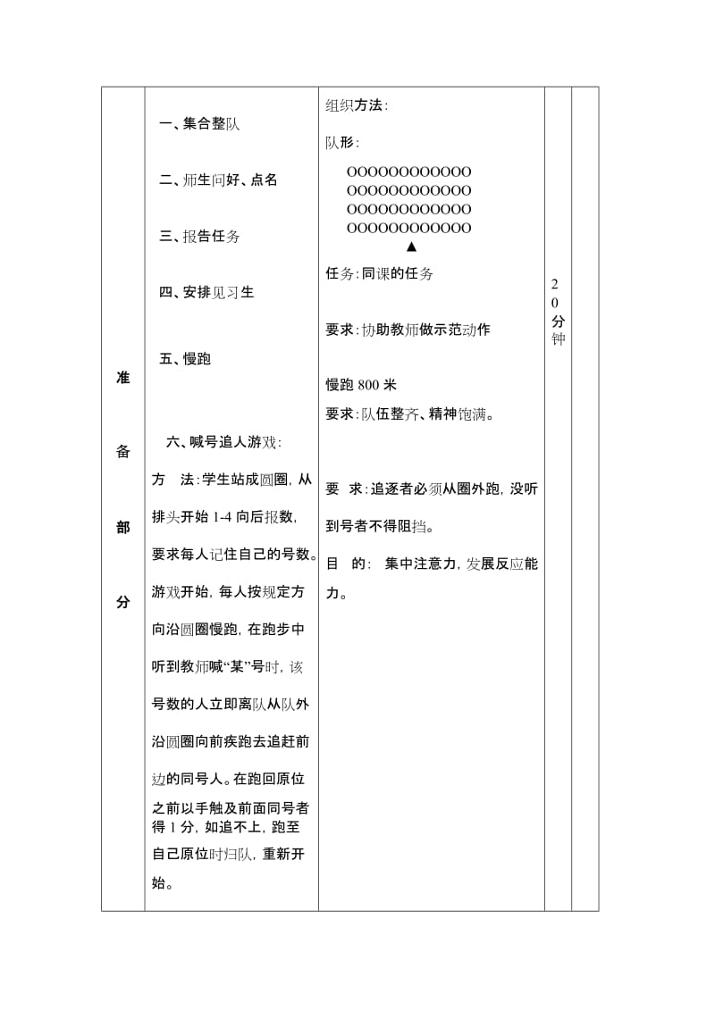 初中体育教学中长跑教学案_第2页