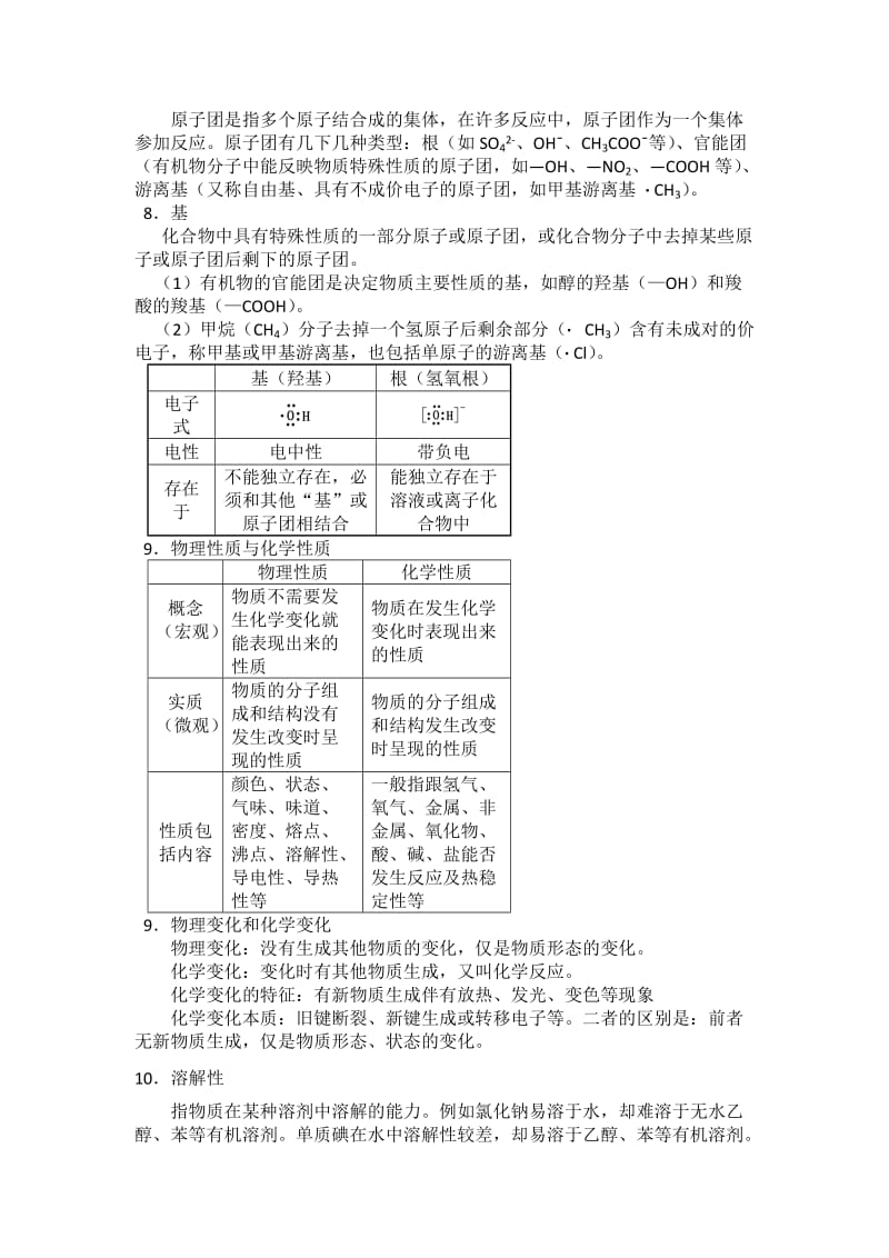 化学：高考化学基础知识汇总_第2页