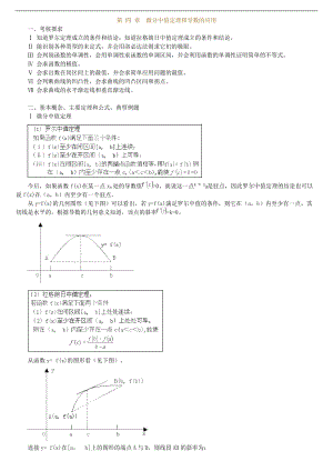 第-四-章-微分中值定理和导数的应用