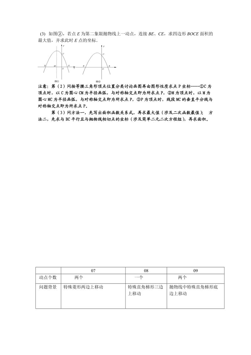 二次函数动点问题解答方法技巧(含详细答案)-外国语_第2页