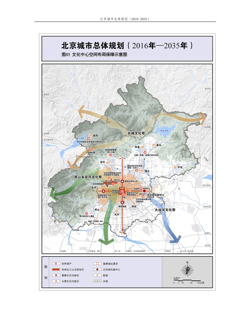 北京城市总体规划图(2016-2035)_第3页