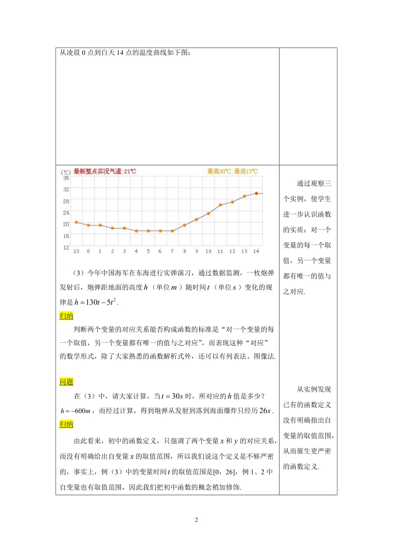 函数的概念教案_第2页