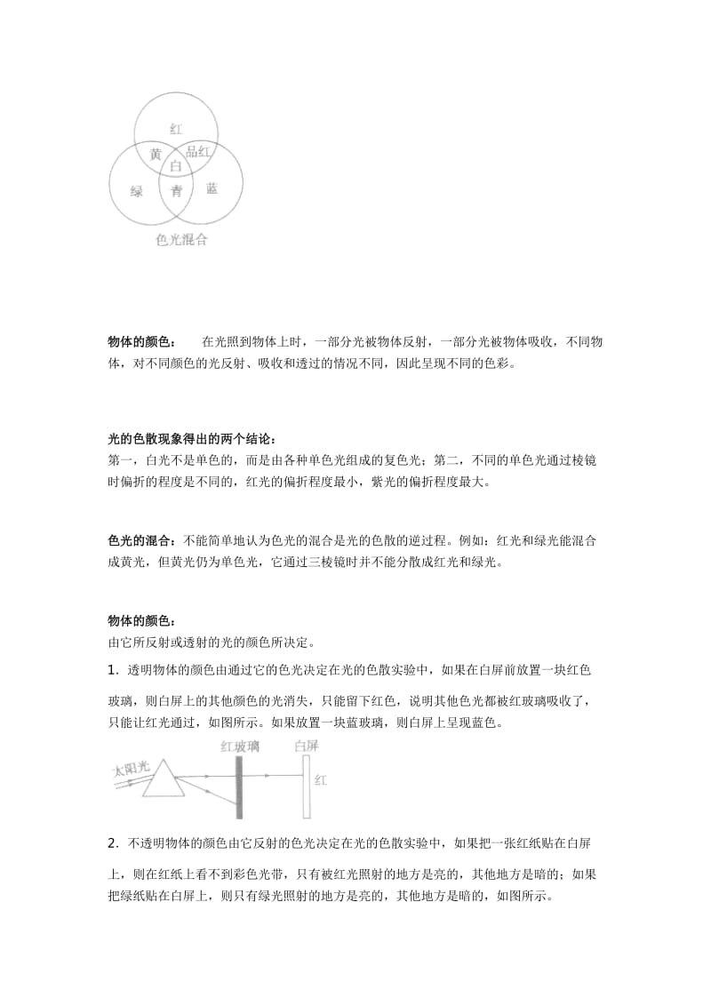 光的色散知识点_第2页