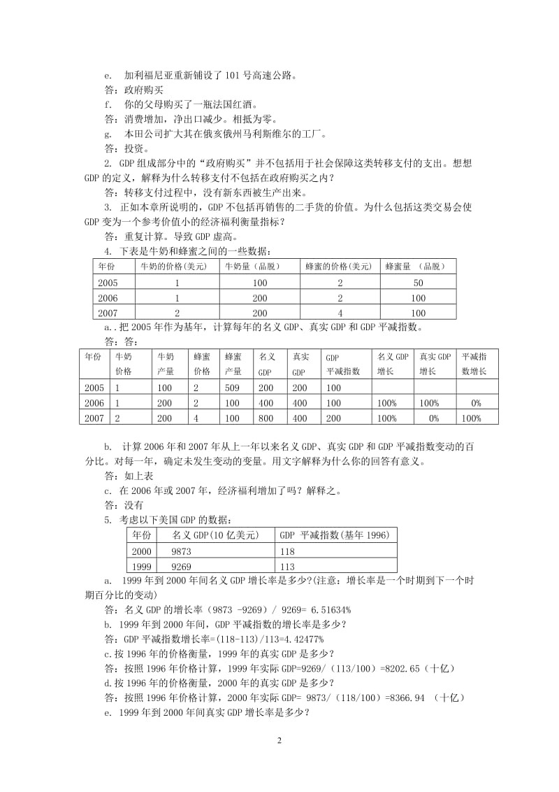 曼昆宏观习题答案中文版_第2页