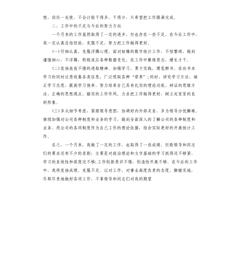 统计员月的工作总结.docx_第2页