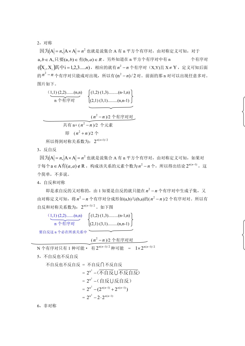 离散数学N元集合关系个数计算_第2页