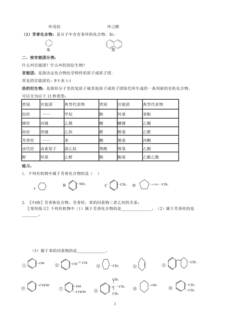 高中化学选修5全册教案_第2页