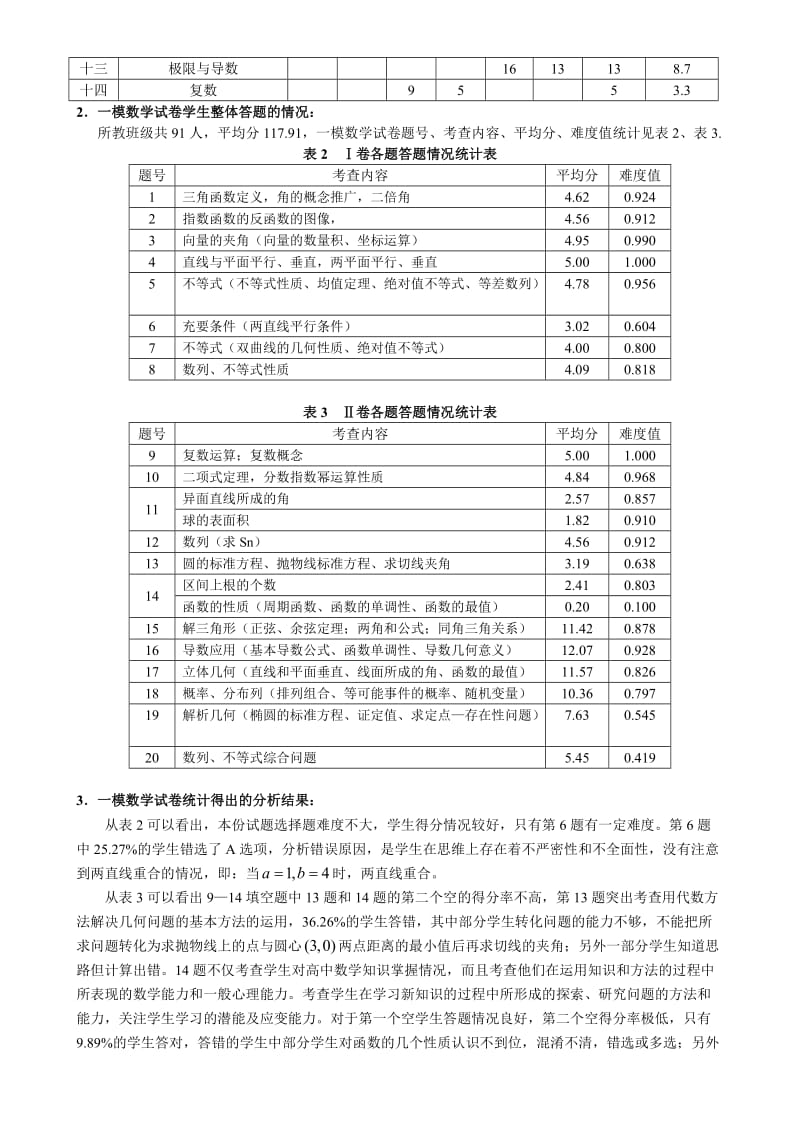 高三数学试卷讲评课的研究_第2页