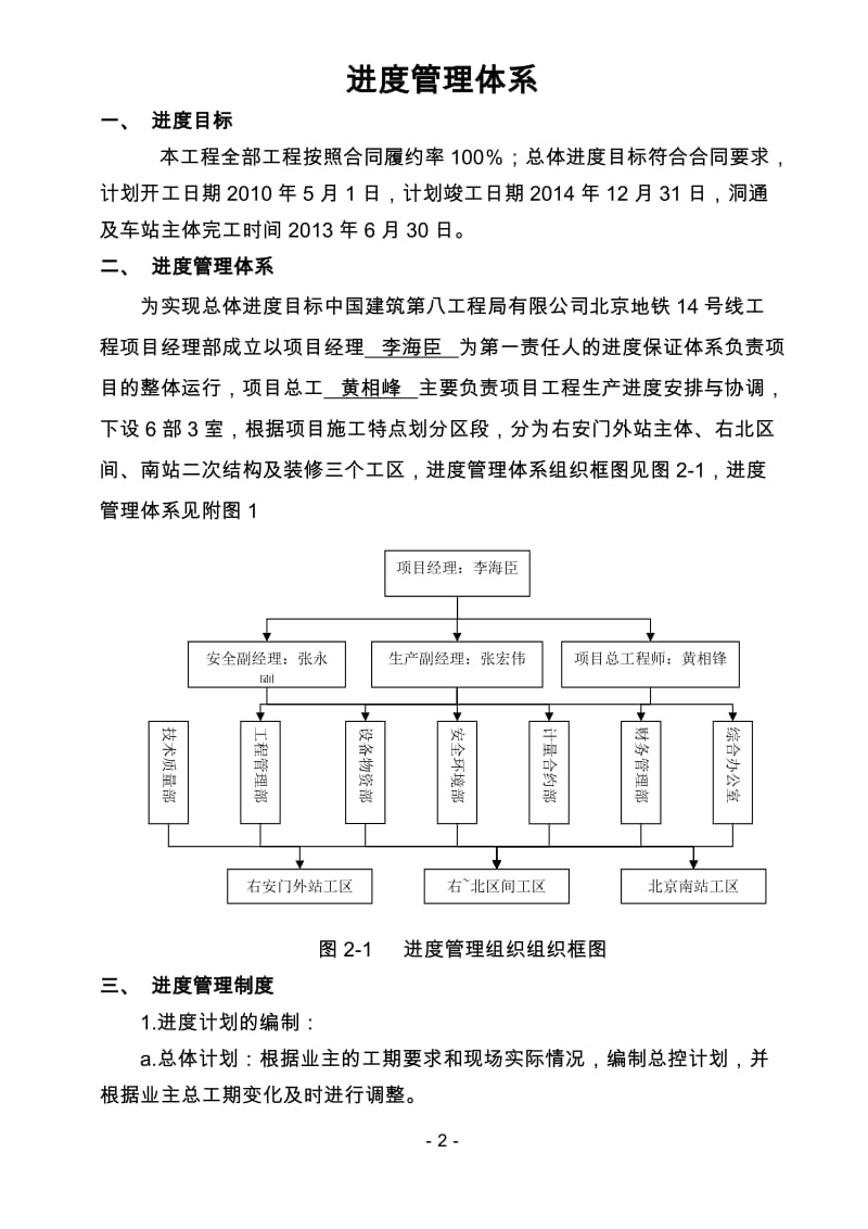 进度管理体系_第2页