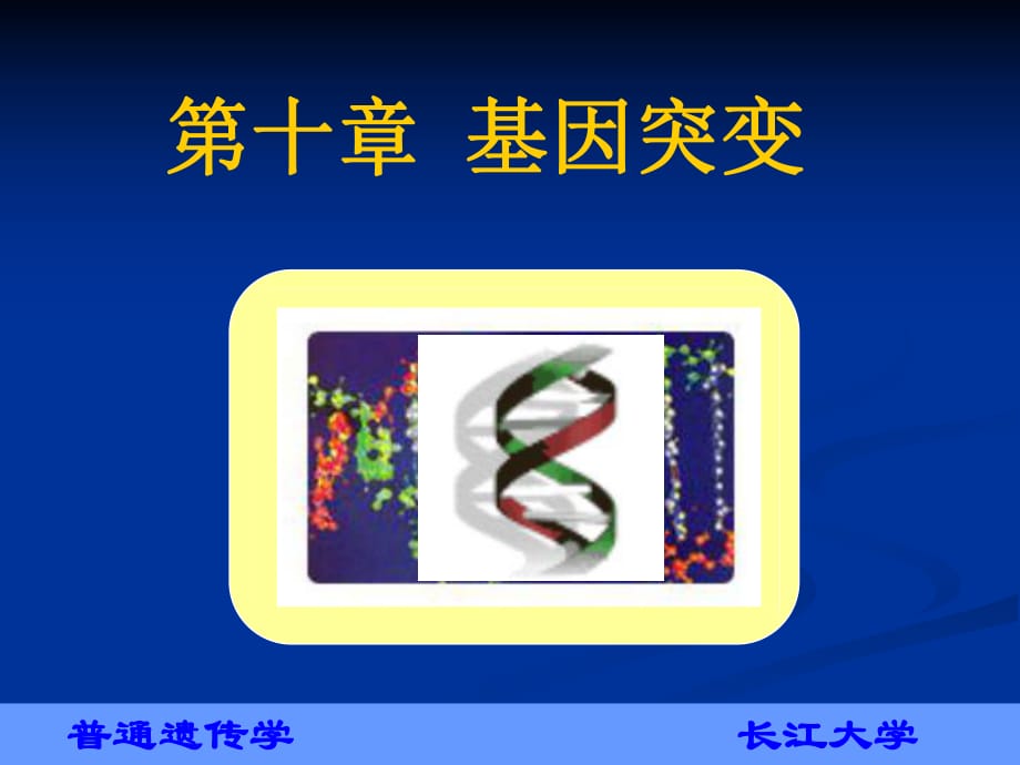 《普通遺傳學(xué)》PPT課件_第1頁(yè)