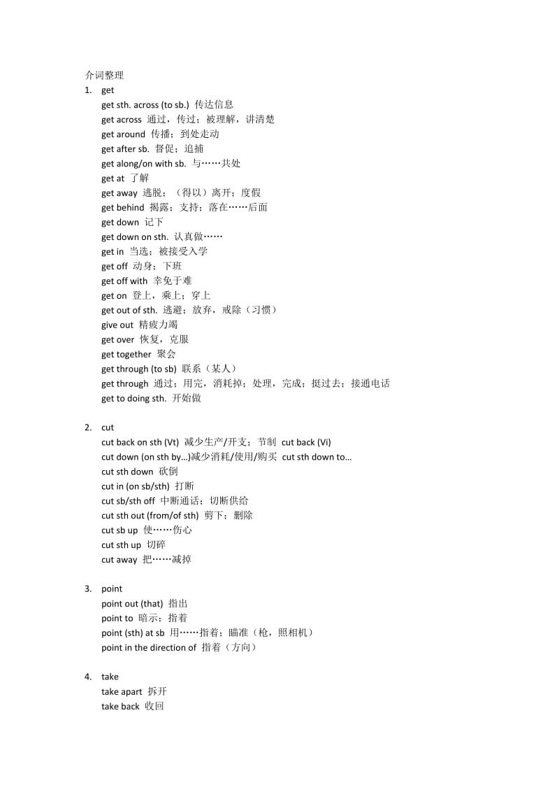 高中英语介词短语大全_第1页