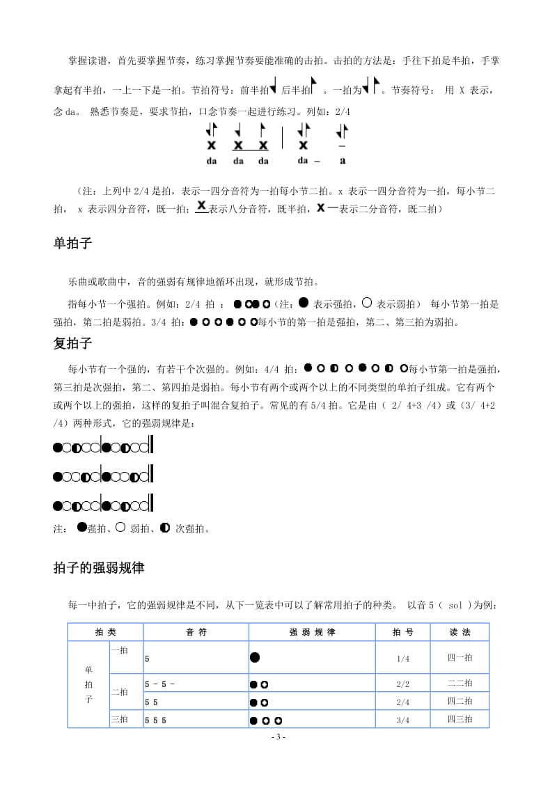 简谱乐理基础知识入门_第3页