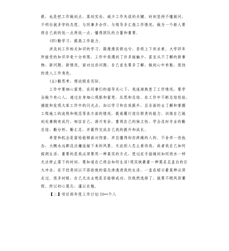 项目部年度工作计划2020个人.docx_第2页