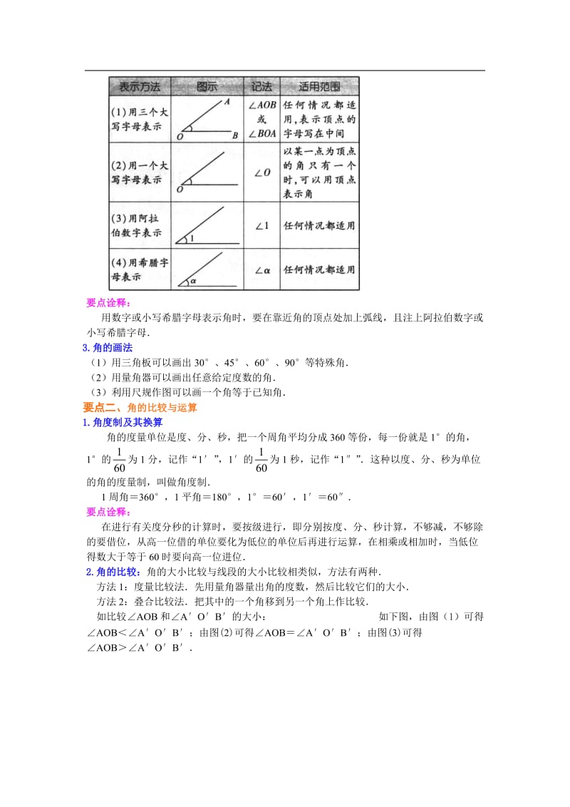 角(基础)知识讲解_第2页