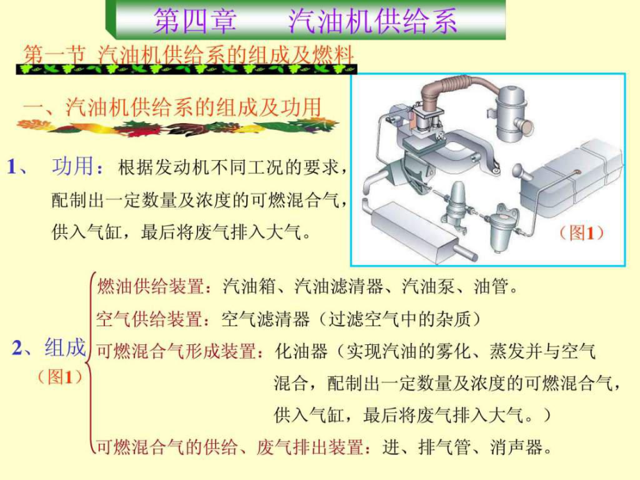 汽車構(gòu)造課件第4-7章五大系統(tǒng)_第1頁