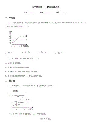 化學第六章 八 數(shù)形結合思想