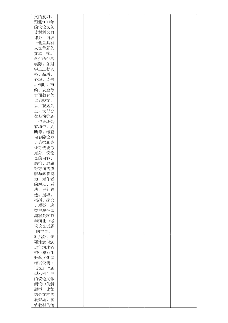 中考语文总复习 第四编 现代文阅读篇 专题三 议论文阅读1_第2页