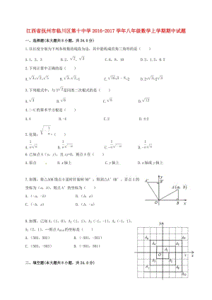 八年級(jí)數(shù)學(xué)上學(xué)期期中試題 新人教版3 (4)