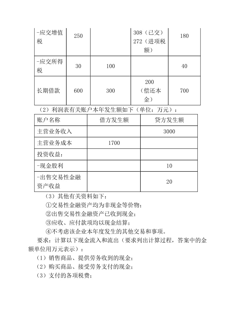 现金流量表五大练习题答案.pdf_第3页