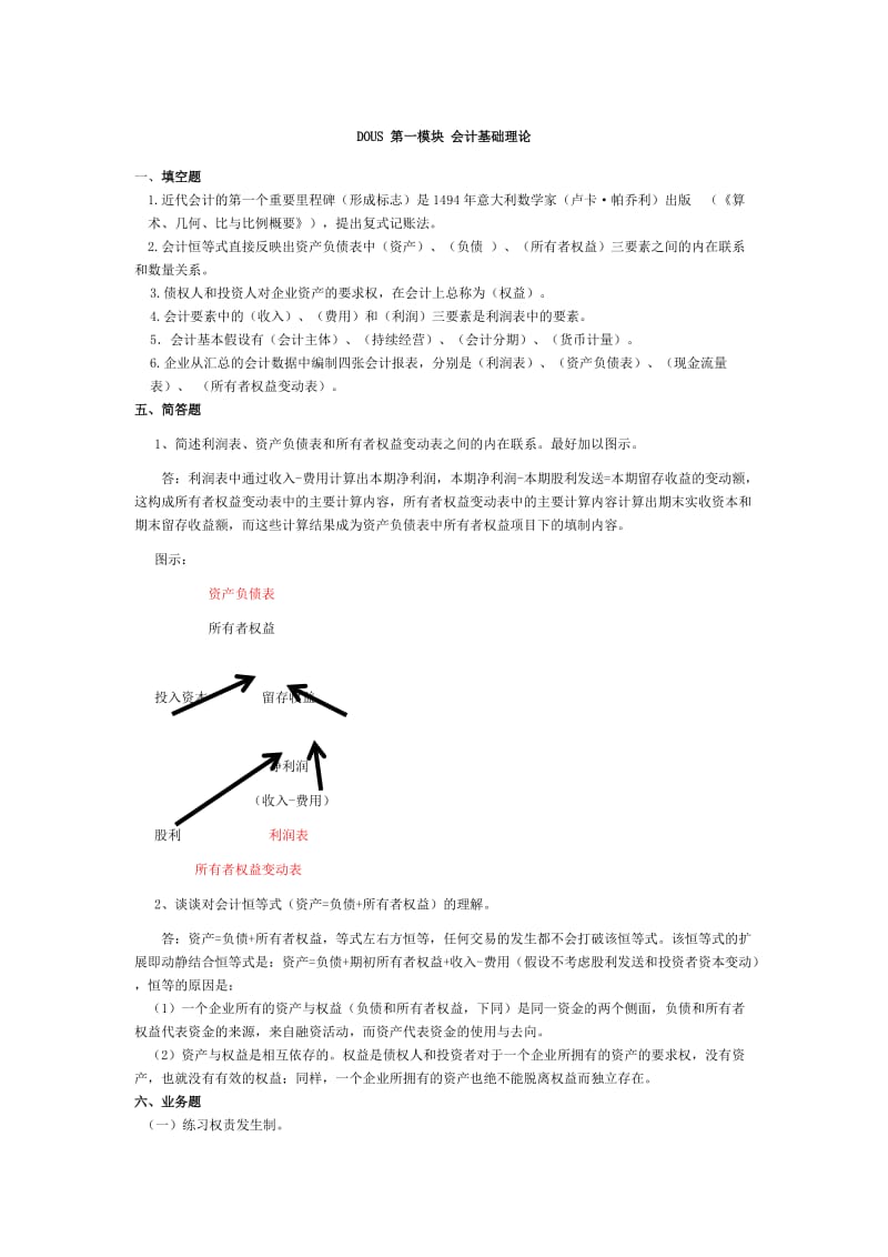 浙大远程教育会计学原理离线作业答案.pdf_第1页