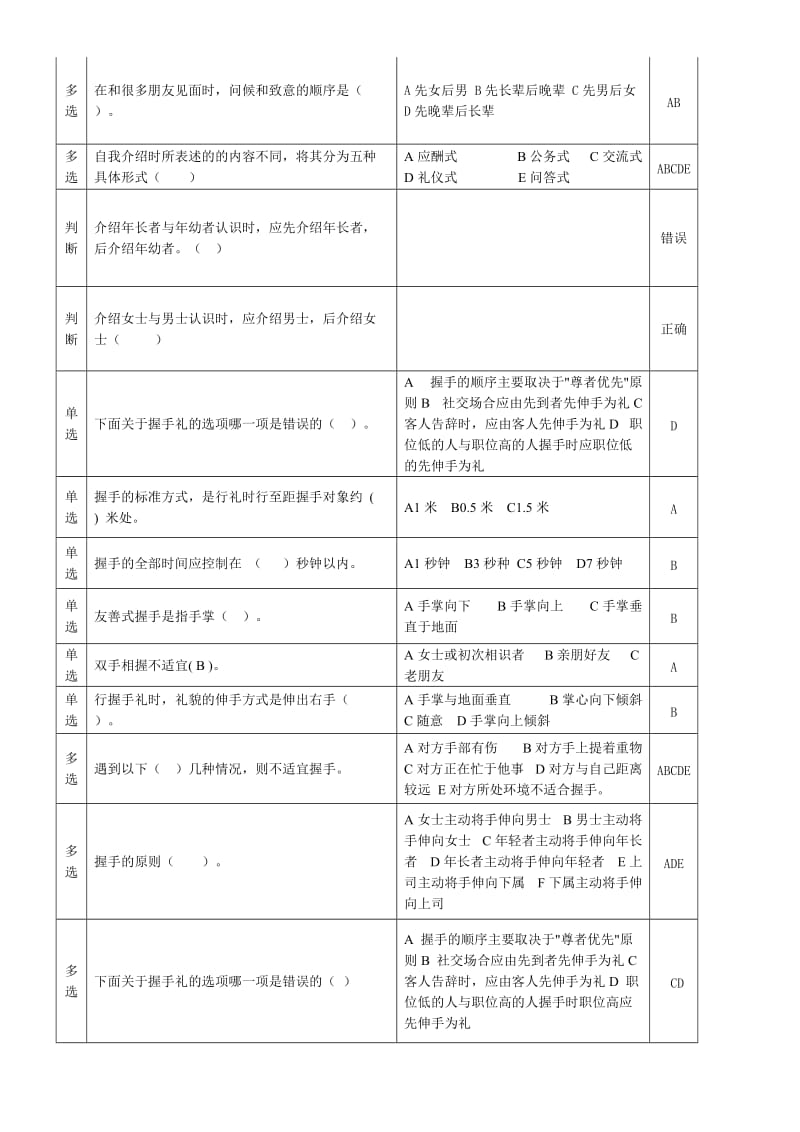 电大社交礼仪答案.doc_第2页