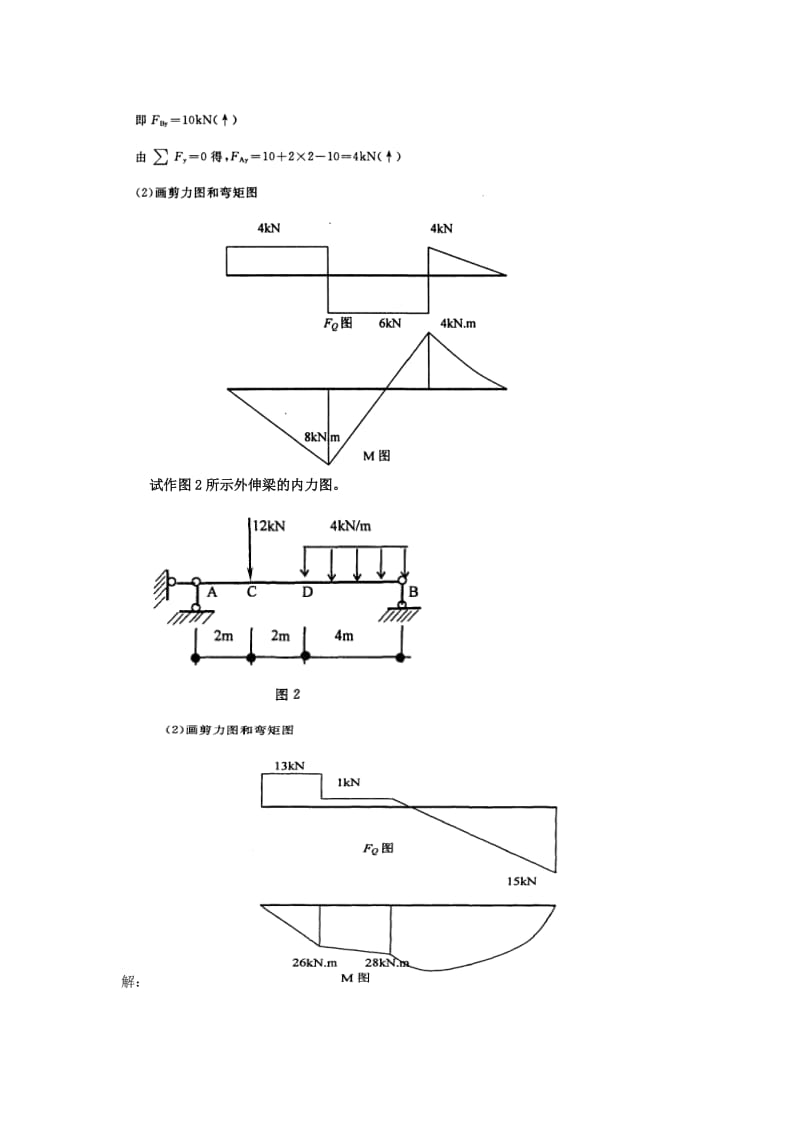 电大历年建筑力学计算题.doc_第2页