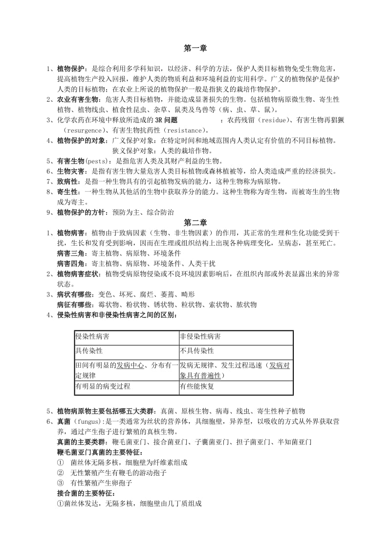 植物保护通论重点复习题整理.doc_第1页