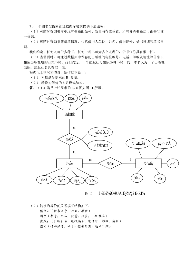 数据库ER图习题汇总.doc_第1页