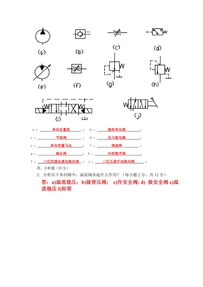 液压传动试题答案.doc_第2页