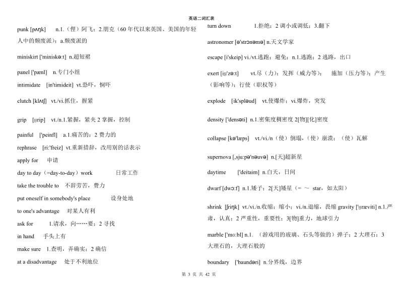 自考英语二词汇表.doc_第3页