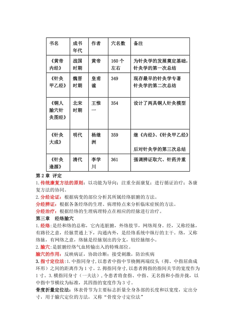 传统康复法学考试重点.doc_第2页