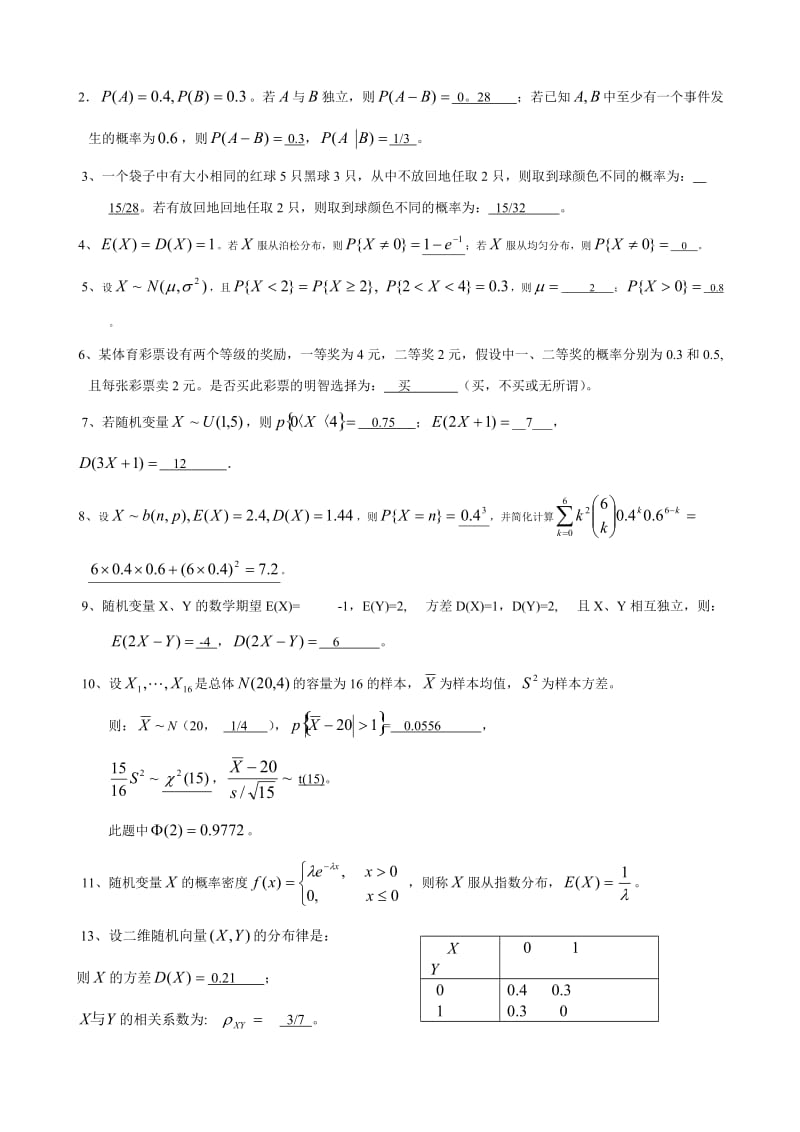 2019大学期末概率论与数理统计试题.doc_第3页