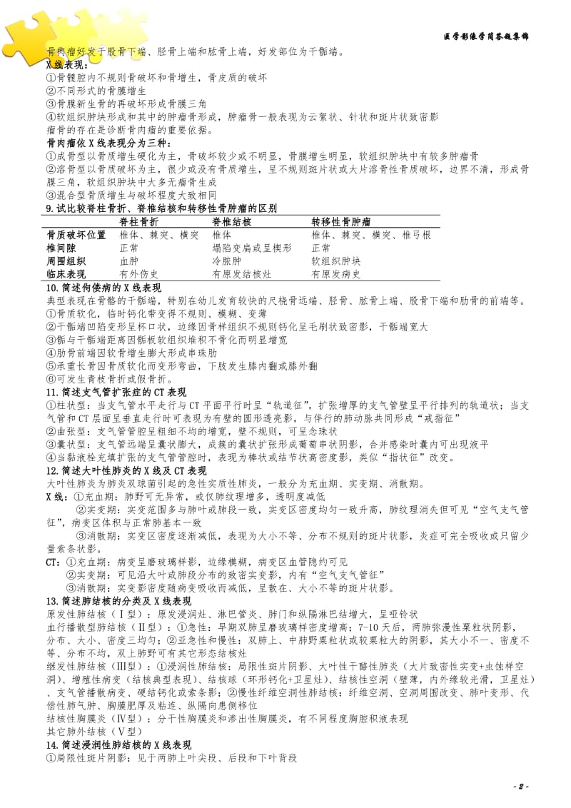 医学影像学简答题集锦.doc_第2页