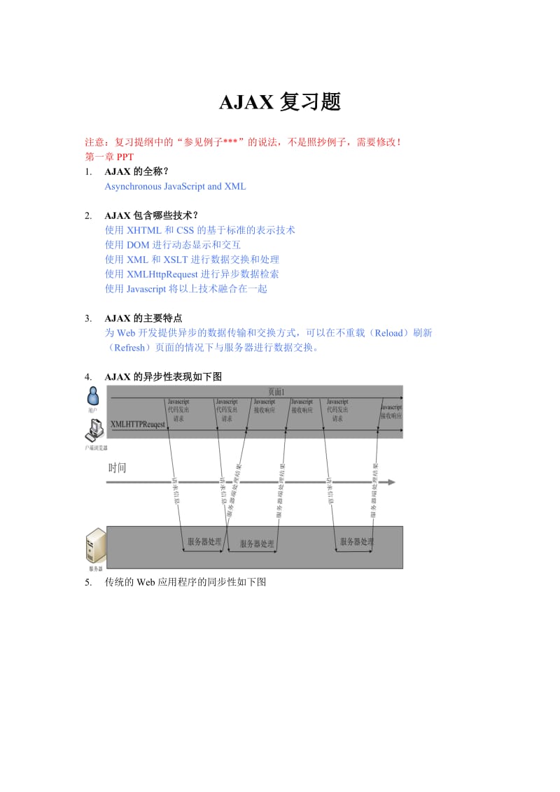 南京工业大学AJAX复习题.doc_第1页