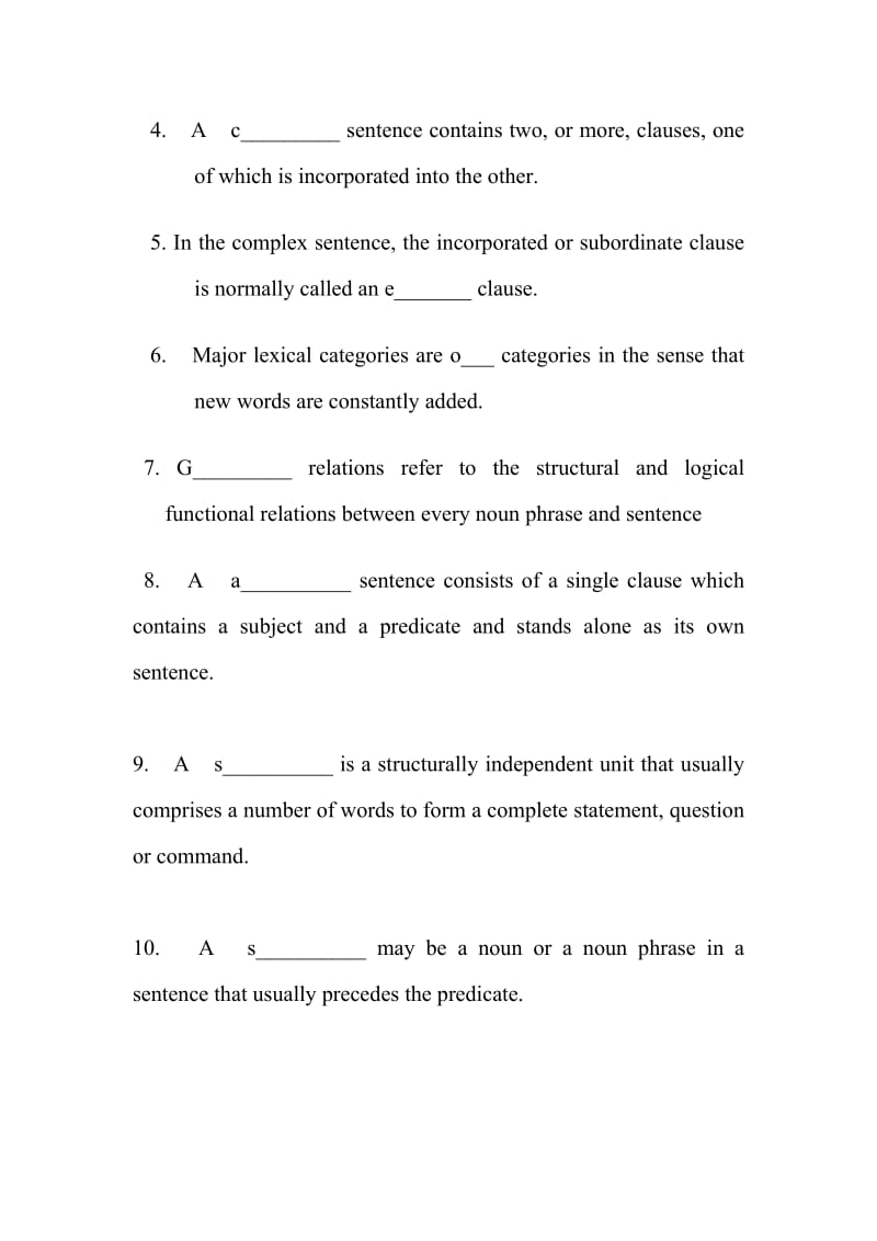 语言学Chapter4rcises含答案.doc_第3页