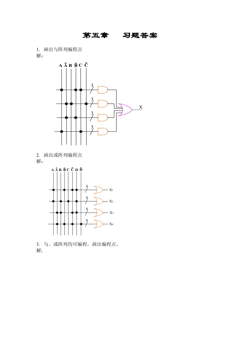 数字逻辑课后答案第五章.docx_第1页