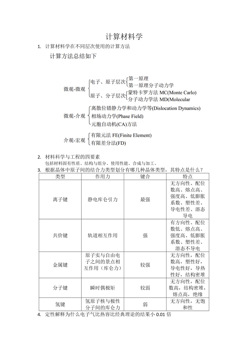 计算材料学答案.doc_第1页