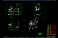 大米自動(dòng)包裝機(jī)的結(jié)構(gòu)設(shè)計(jì)含SW三維及22張CAD圖