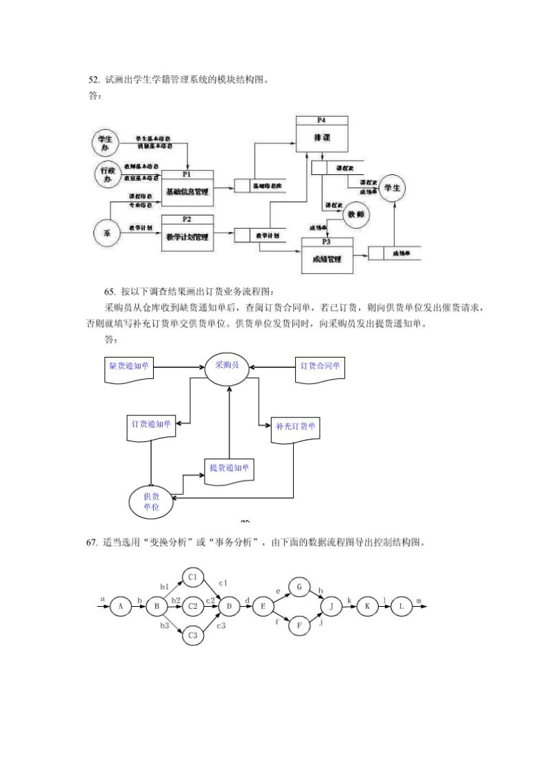 信息系统分析与设计试题库.docx_第1页