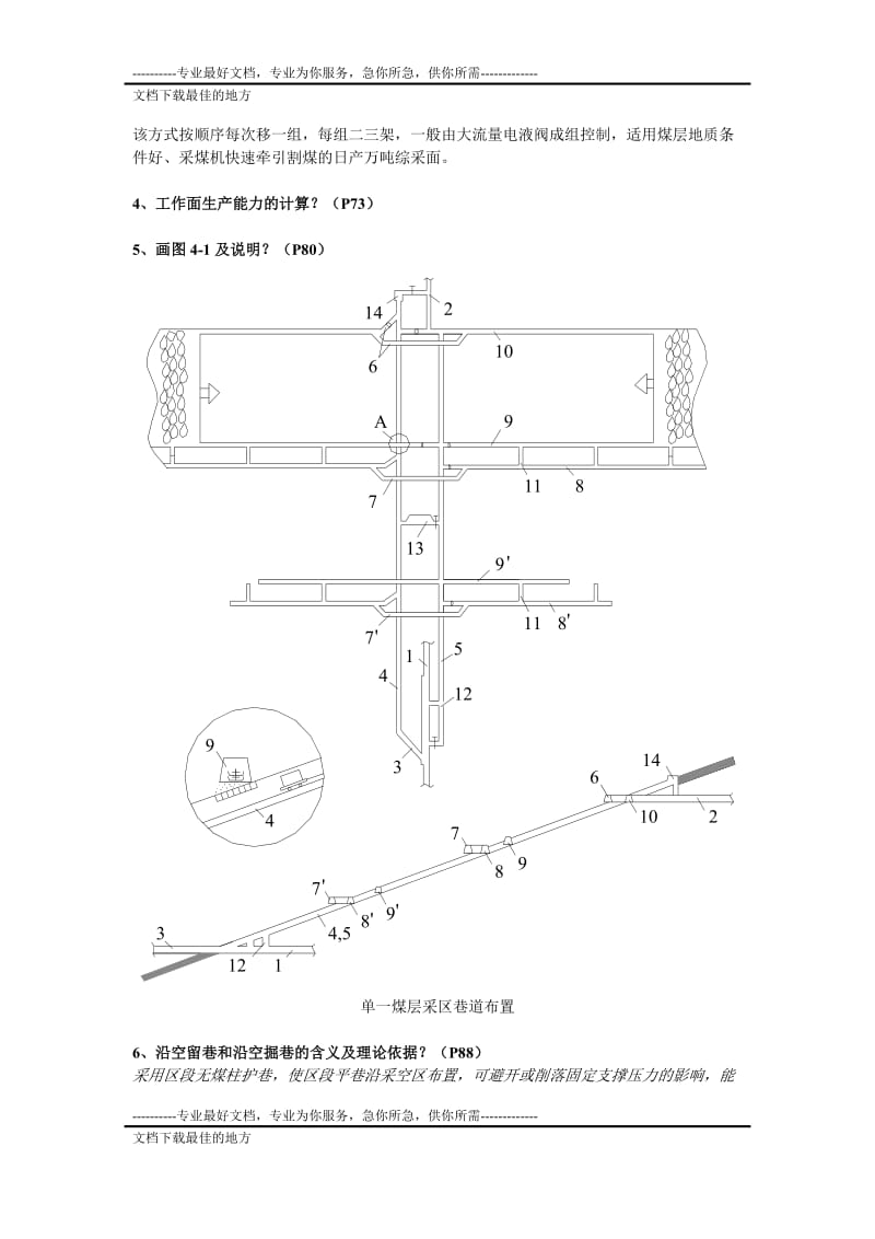 山东科技大学采矿工程研究生试题答案.doc_第2页