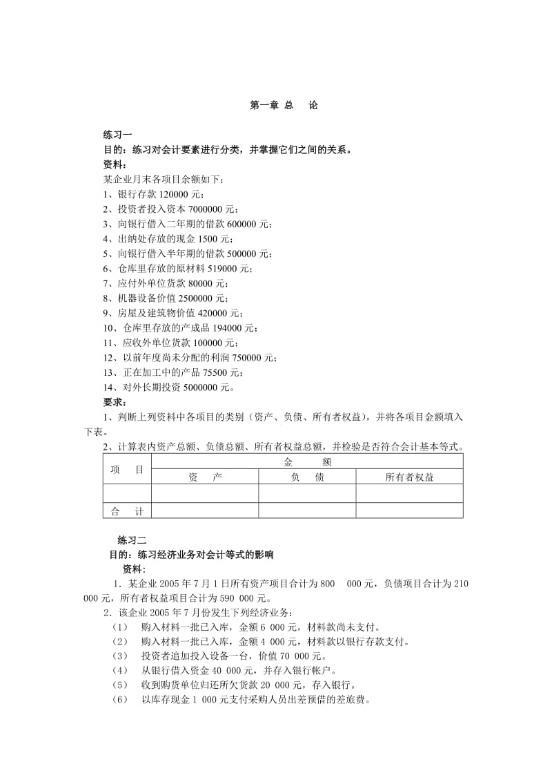 初级财务会计习题.doc_第1页